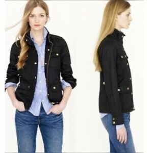 J.Crew Downtown field jacket, black XS